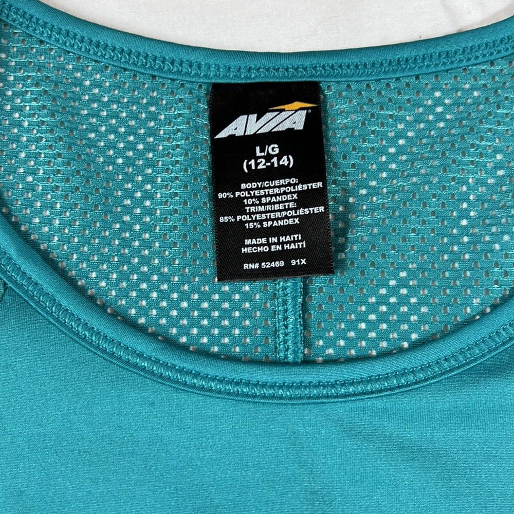 Avia L Teal Athletic Tank - Picture 10 of 13